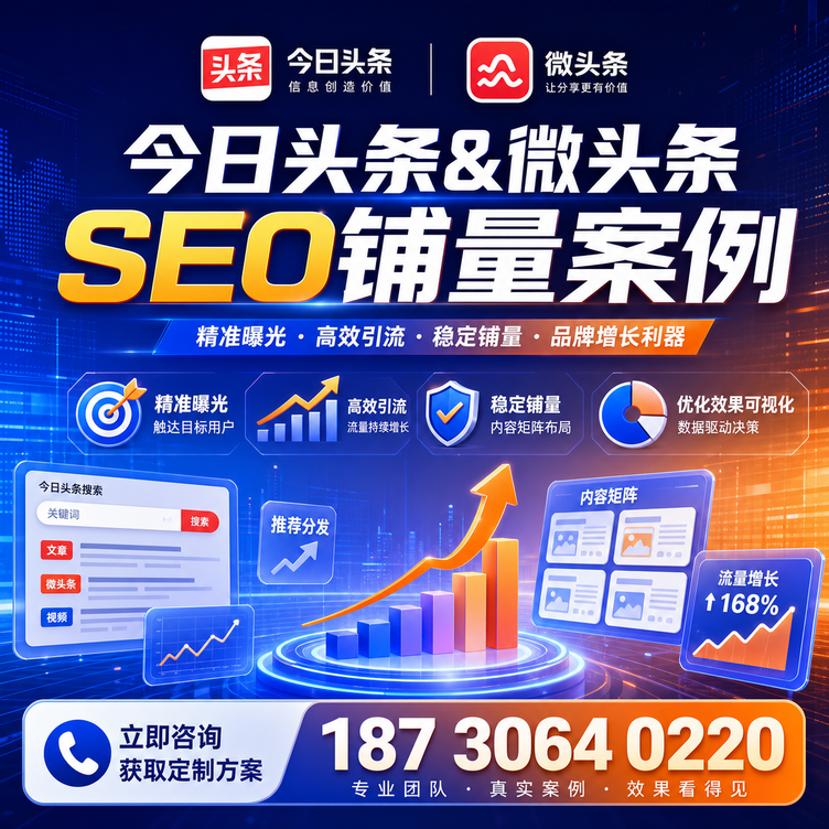 辽阳头条号SEO矩阵批量内容铺量成功案例