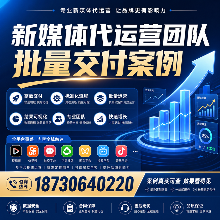 辽阳代运营公司多客户账号批量高效交付案例
