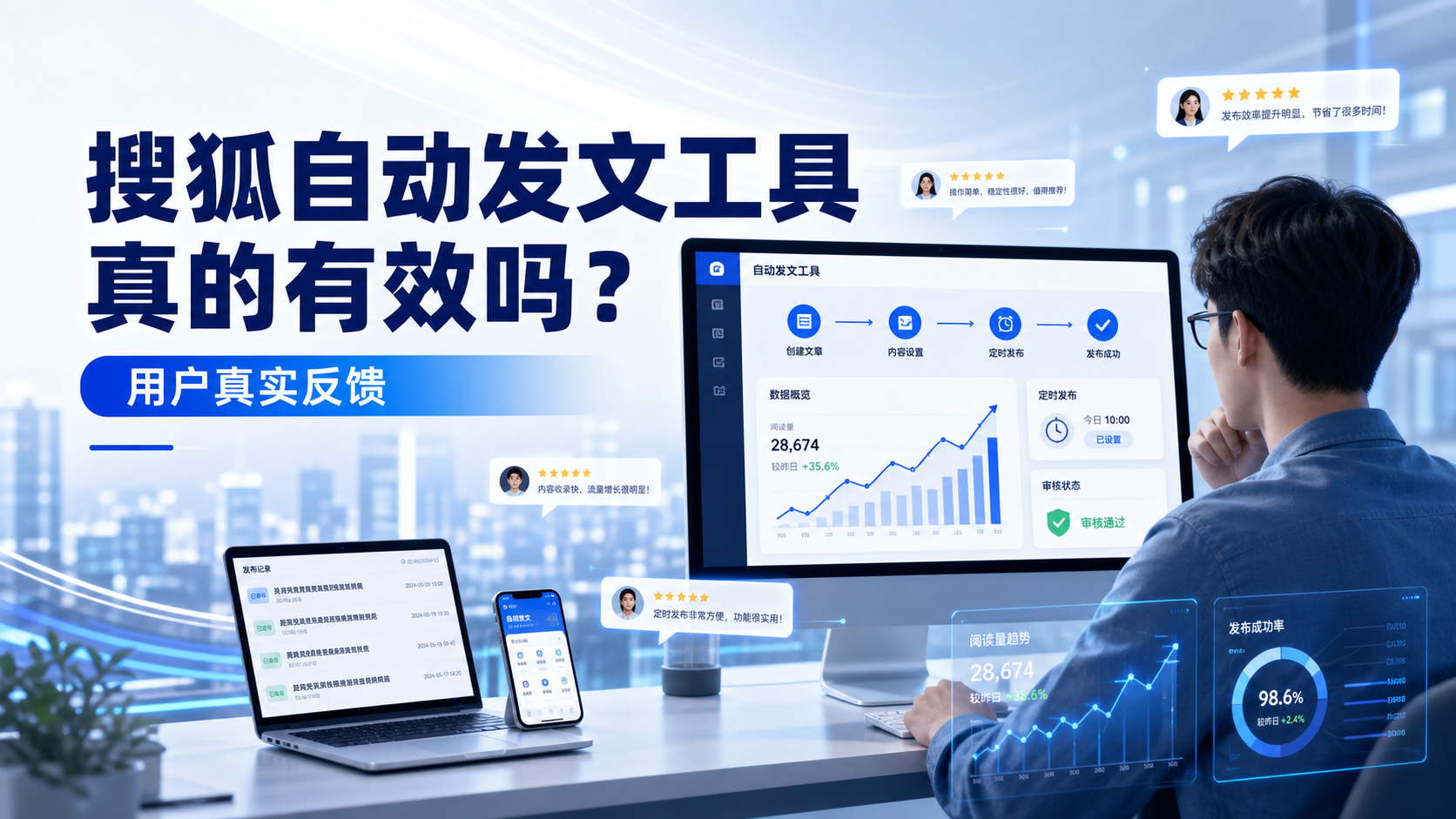 搜狐自动发文工具真的有效吗?辽阳用户的真实反馈